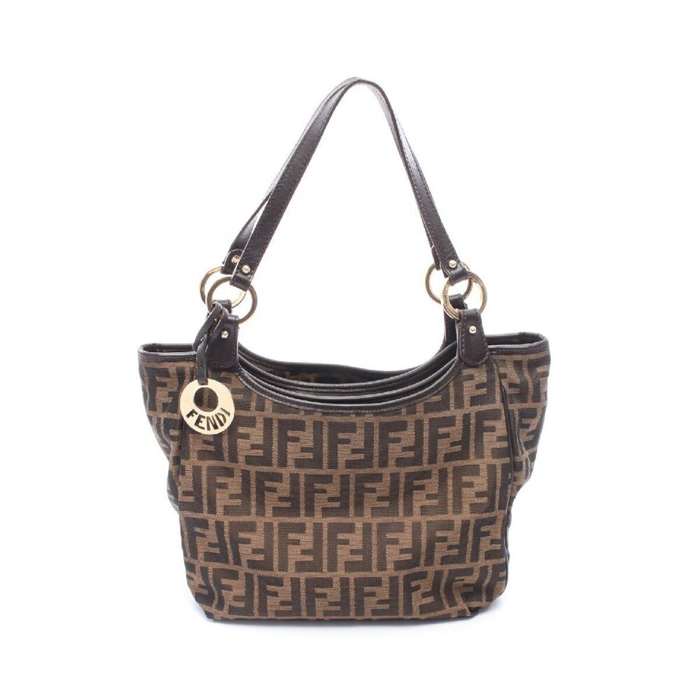 Fendi Zucca tote bag brown FF monogram canvas